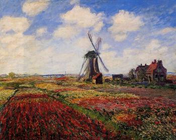 尅勞德 莫奈 Field of Tulips in Holland 尅勞德 莫奈 Field of Tulips in Holland